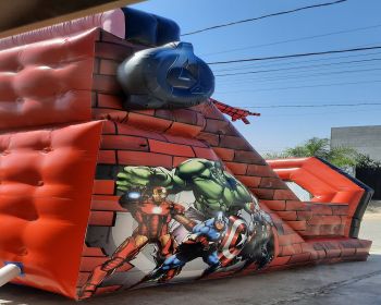 TOBOGÃ LANÇAMENTO HERÓIS MARVEL, FESTA ...